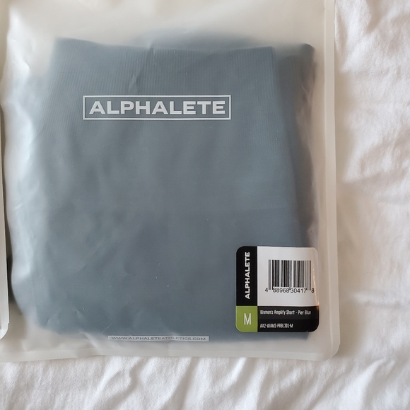 Alphalete Amplify 4.5" Seamless Shorts - Pier Blue - Picture 10 of 10